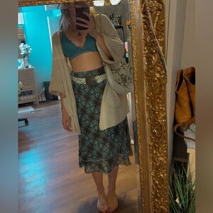 Y2K Briggs New York 2000s skirt